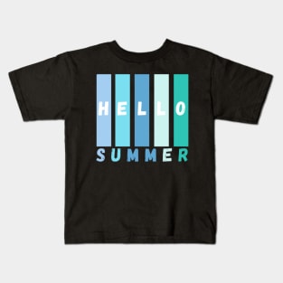 HELLO SUMMER Kids T-Shirt